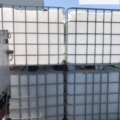 画像のような1000L貯水タンクをお持ちの方無料で頂きたいです！