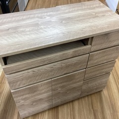 取りに来られる方限定！！ローチェストローチェスト　4段　ナチュラル　