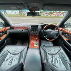 全国自社ローン！！全国納車始めました！！セルシオ！C仕様インテリアセレクション！特別価格コミコミ113万円！FR　サンルーフ　革シート　エアサス　Bカメラ　電動シート　ナビ　本州仕入れ！　の画像