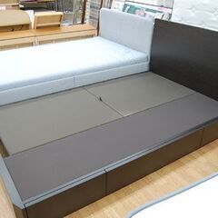 日本ベッド セミダブルベッド 幅124×奥205×高87cm シルキー