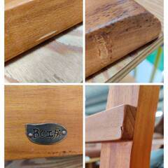 【愛品倶楽部柏店】BC工房 床座椅子 ゆうゆうたたみ椅子 座面本革 畳椅子/和室用の画像