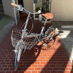 【中古・無料】オシャレな折り畳み自転車の画像
