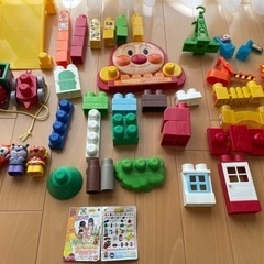 アンパンマンのブロックの画像