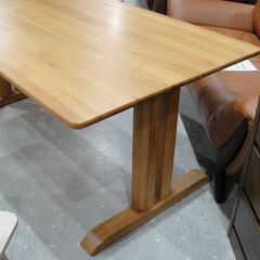 ダイニングテーブル 1500×850 高さ650 楠木 BLADETABLE ブレードテーブル150 モノ市場東海店の画像