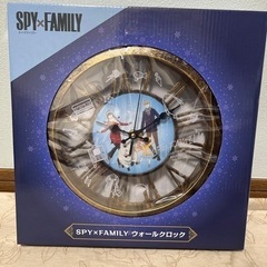 新品未使用‼️ スパイファミリー 掛け時計