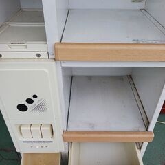 (中古)YODOKO キッチン収納キャビネットの画像