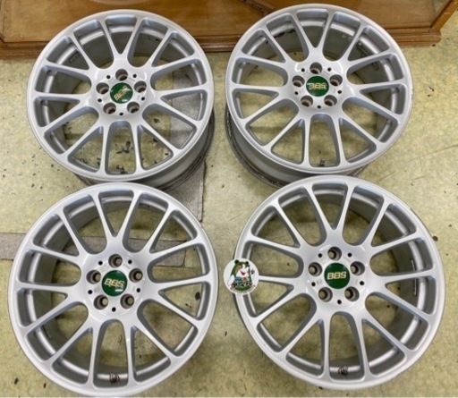 ?【ホイール】BBS 世界に誇る鍛造 17in5穴/100/7J/OFF+48【地域最大級カー用品･ホイール買取アールワン田川】
