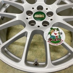 🚗【ホイール】BBS 世界に誇る鍛造 17in5穴/100/7J/OFF+48【地域最大級カー用品･ホイール買取アールワン田川】の画像