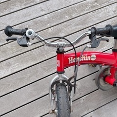 子供　自転車　へんしんバイク　12インチ　赤の画像
