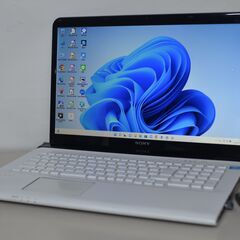 中古良品ノートパソコン SONY SVE1713AJ Windo...