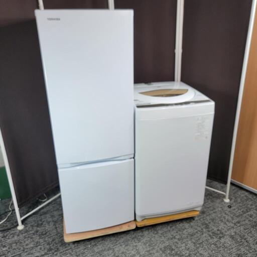‍♂️売約済み‼️配送設置は無料‼️最新2022年製✨東芝 家電セット