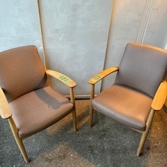 カリモク　ダイニング椅子　2脚セット