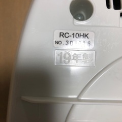 東芝IHジャー炊飯器 RC-10HKの画像