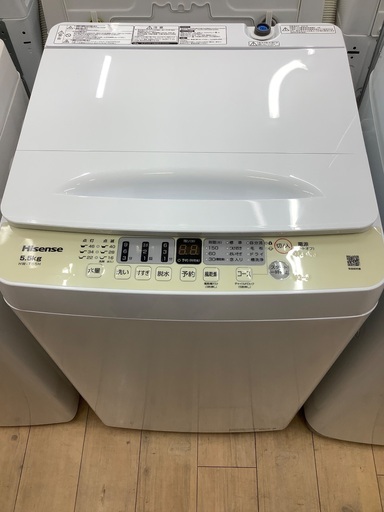 Hisense(ハイセンス)の全自動洗濯機のご紹介です！！
