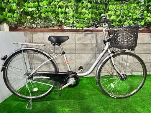 在庫一掃SALE⭐️ ビビ パナソニック シルバー 電動アシスト自転車1594 楽天市場】パナソニック panasonic 26型 電動アシスト自転車
