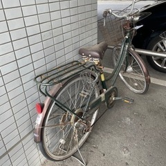 【引渡し決まりました】パンクしています　自転車 電動アシスト自転車