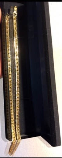 K18 50g 50cm 16面トリプルMカット　18k 中古美品✨