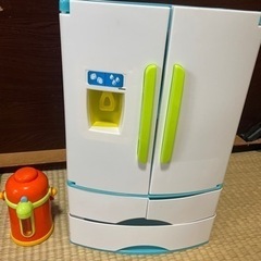 おままごとセット　冷蔵庫　ポット
