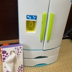 おままごとセット　冷蔵庫　ポット
の画像
