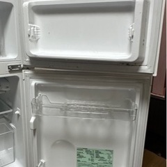 【お譲り先確定】家具 アイリスオーヤマ　冷蔵庫の画像