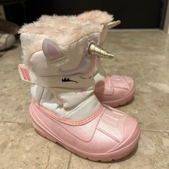 雪ブーツ　女の子　ユニコン　13cm〜14cmの画像