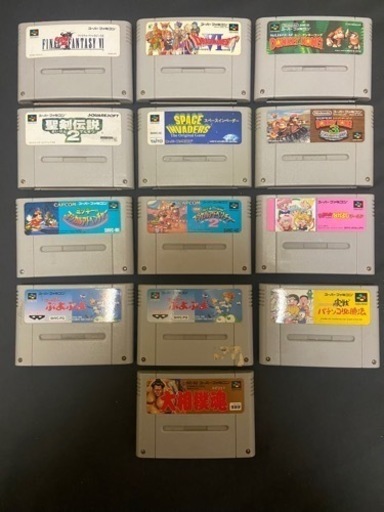 スーパーファミコンソフト13点セット♪