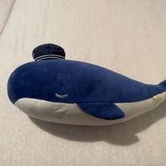 ねむねむアニマルズ　くじら　ぬいぐるみ