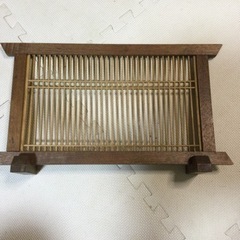 ミニサイズの格子の衝立の画像
