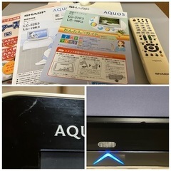 【6/9まで】22インチテレビ+ fire tv stick 4K(リモコン無し)新潟市内お届けしますの画像