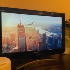 SHARP AQUOS テレビ　6/9まで