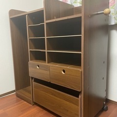 収納棚　ラックの画像