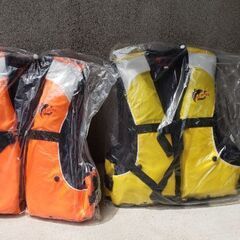 子供用のライフジャケットの画像