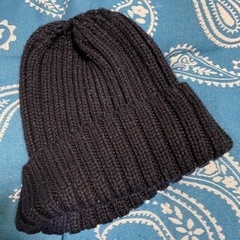 #3270 ニット帽 ブラック