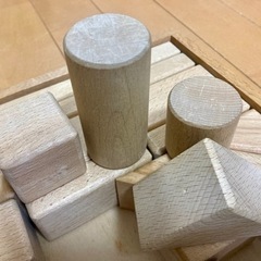 角がない積み木の画像