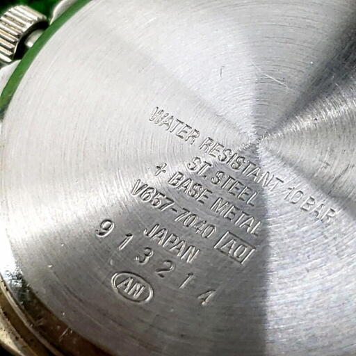 【コレ見て！ 雑貨】  動作確認済み CABIN/キャビン クロノグラフ メンズクォーツ腕時計