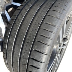 ポルシェ　カイエン　ターボ　純正　ホイール　21インチ　タイヤ　セット　ミシュラン　ピレリの画像