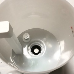 アロマ加湿器 卓上 小型 シンプル操作 超音波加湿器 大容量 長時間連続加湿 白の画像