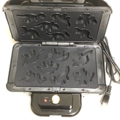 新品未使用 ワッフルメーカー 恐竜 ホットメーカー ベビーカステラ パーティ お菓子作りの画像