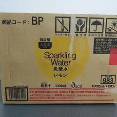 空容器 イオントップバリュ炭酸水1000mlペットボトル12本の画像