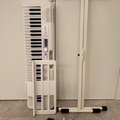 CASIO電子ピアノ 電子キーボード(61鍵) スタンド付の画像