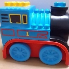 トーマス フィッシャープライス メガブロック ゴーゴー ジャンボトーマスの画像