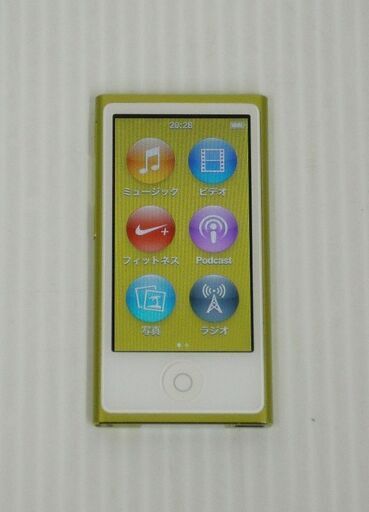 Apple iPod nano 第7世代 イエロー 16GB MD476J/A