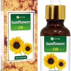 オーガニック ナチュラルサンフラワーオイル 天然ひまわり油 15ml