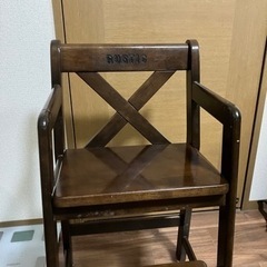 カリモク　ベビーチェア　RUSTICの画像