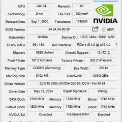 【グラフィックボード】RTX3070 Manli 6RGHPPP-M2479の画像