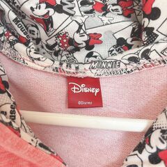 ディズニーミニーちゃん　パーカー　Mサイズの画像
