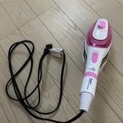 ★衣類スチーマー  ピンク★