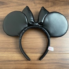 ディズニーランド　カチューシャ　黒の画像