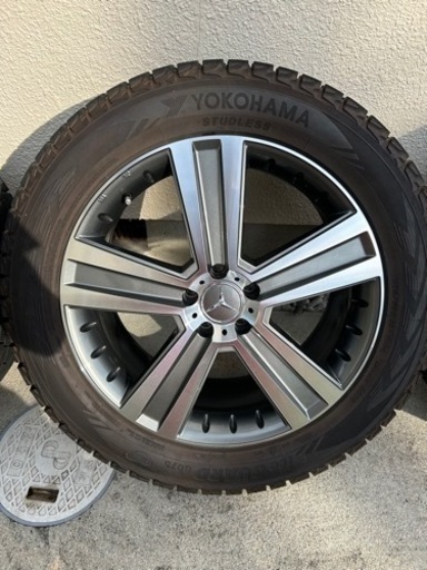 極上！！Mベンツ.GLE純正ホイールスタッドレスタイヤ付き
