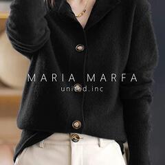 【14】[MARIA MARFA] ニット カーディガン あったか ふわふわ 大人の画像
